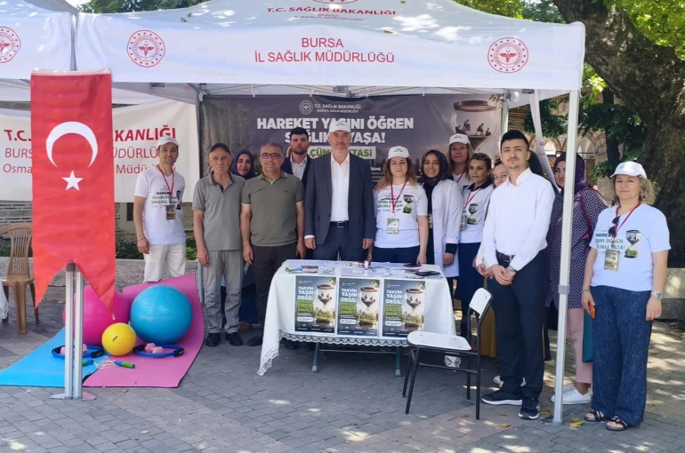 Bursa’da hareket yaşını öğren kampanyasına yoğun ilgi