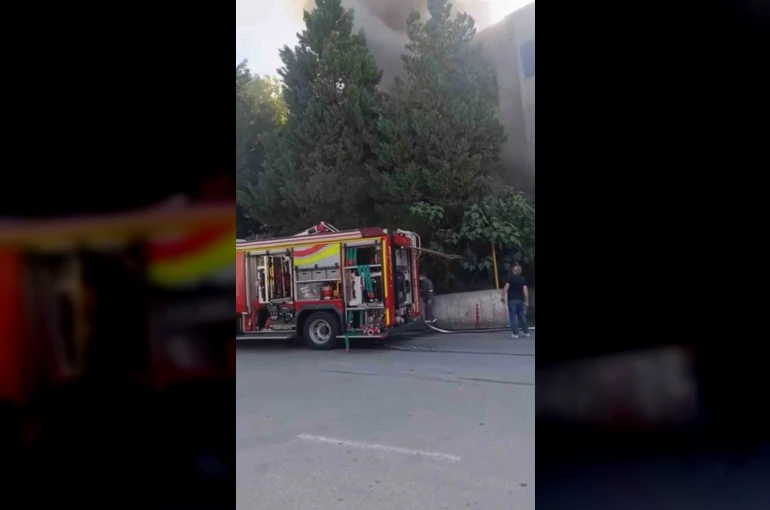 Bursa’da korkutan fabrika yangını 