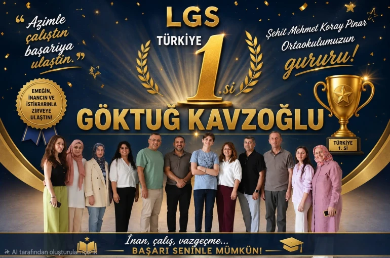 Bursa’da LGS gururu: 500 tam puan alan Göktuğ Kavzoğlu Türkiye birincisi oldu