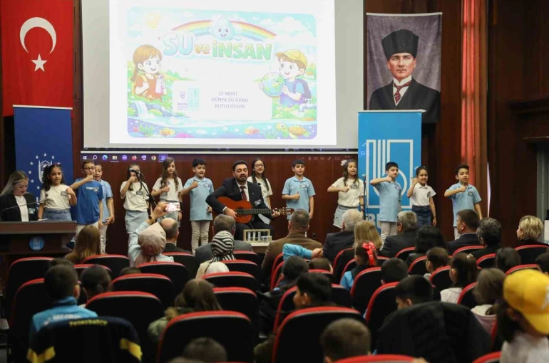 Bursa’da öğrencilere su tasarrufu dersi