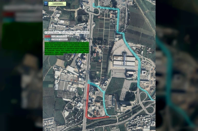 Bursa’da trafik düzenlemesi 