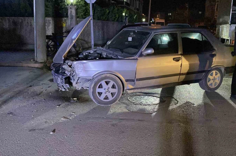 Bursa’da trafik kazası: 1 yaralı