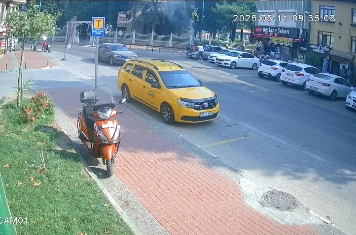 Bursa’nın turistik bölgesinde yangın paniği