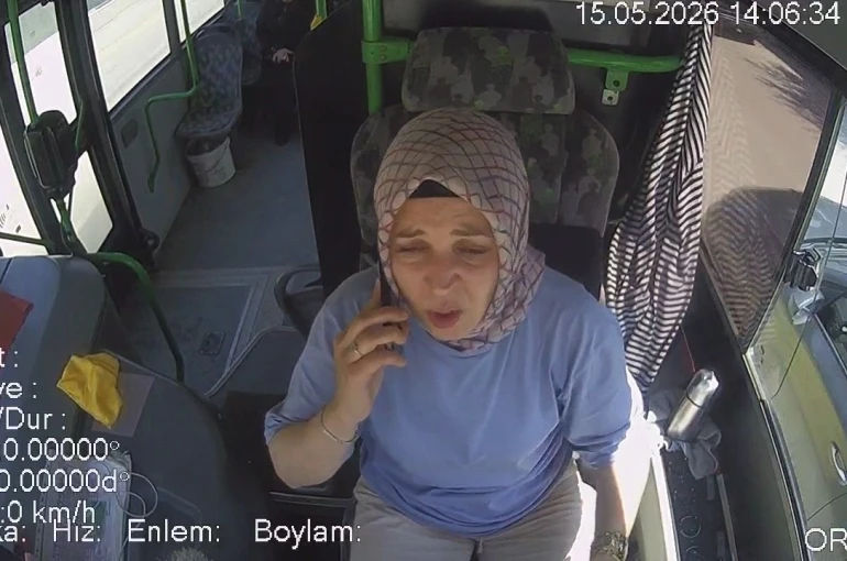 BURULAŞ’ın kadın otobüs sürücüsünden örnek davranış