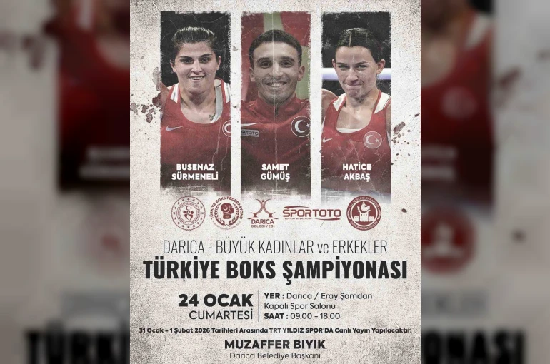 Büyük Kadınlar ve Erkekler Türkiye Boks Şampiyonası Darıca’da yapılacak