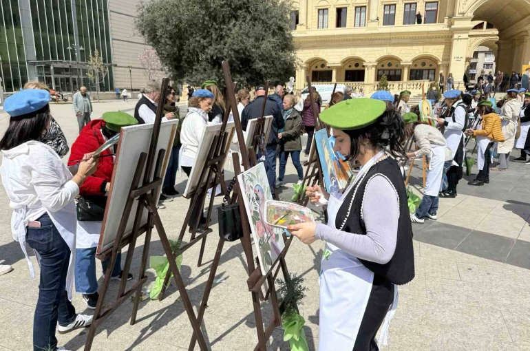 Büyükçekmece’de Dünya Sanat Günü etkinliği
