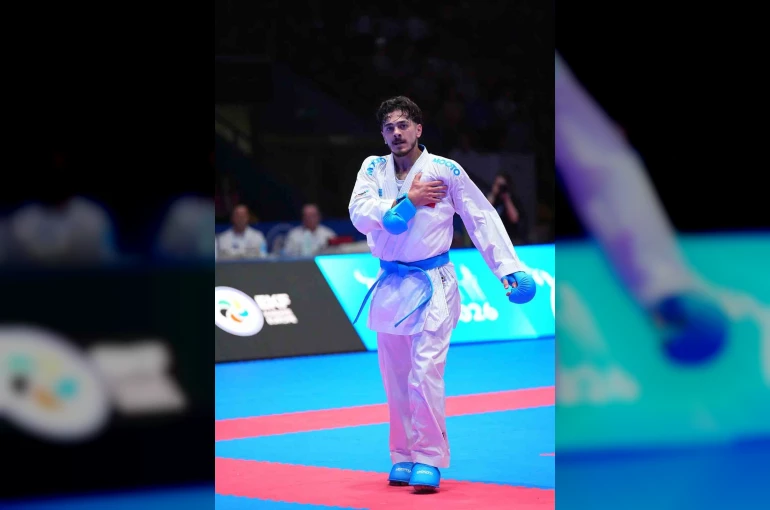 Büyükler Avrupa Karate Şampiyonası’nda Ömer Faruk Yürür altın madalya kazandı