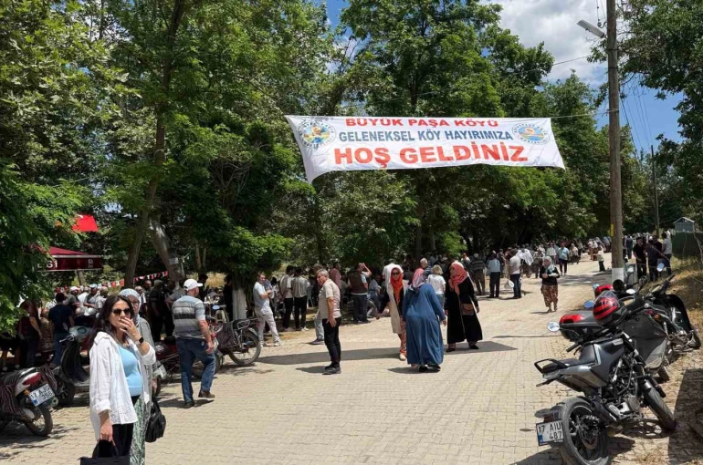 Büyükpaşa köyünde geleneksel köy hayrı düzenlendi