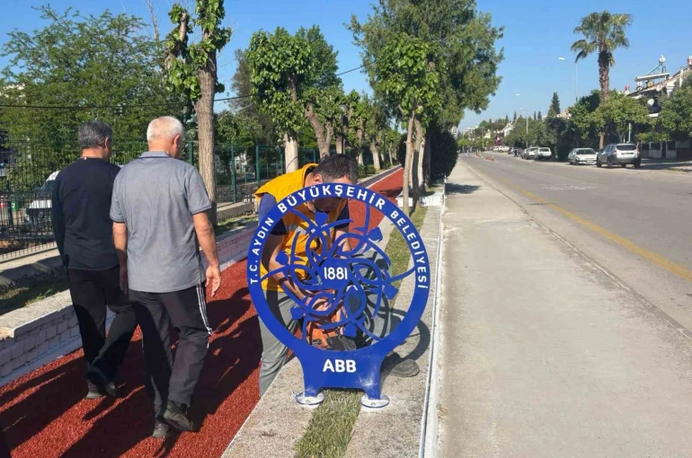 Büyükşehir ekipleri Göztepeli Atalay Koşu Yolu yeniledi