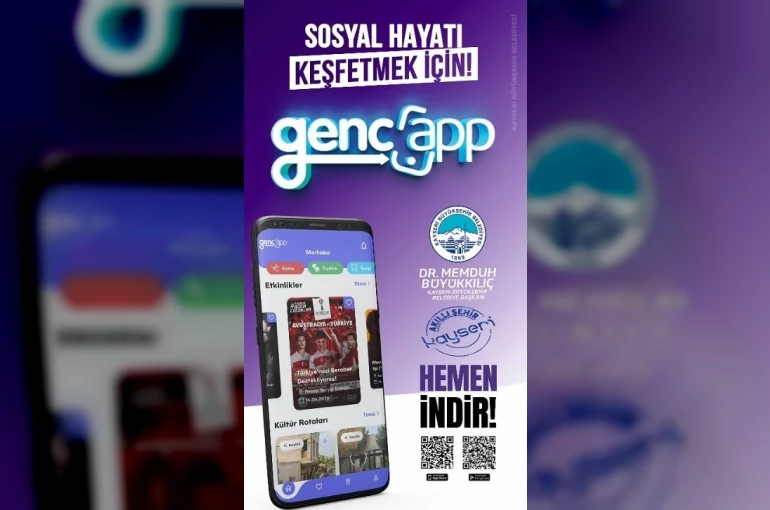 Büyükşehir, GençApp ile Kayseri’nin sosyal hayatını dijitalleştirdi