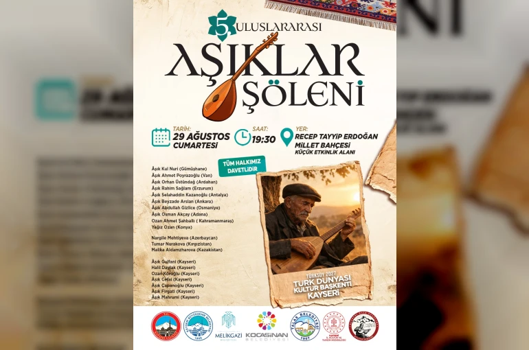 Büyükşehir ile Türk dünyasının aşık geleneği buluşuyor 
