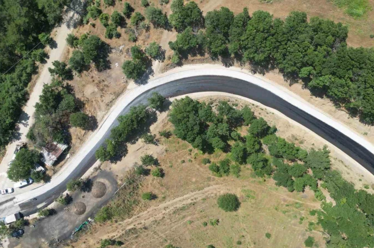 Büyükşehir, Osmangazi’nin Dağakça yolunu yeniledi