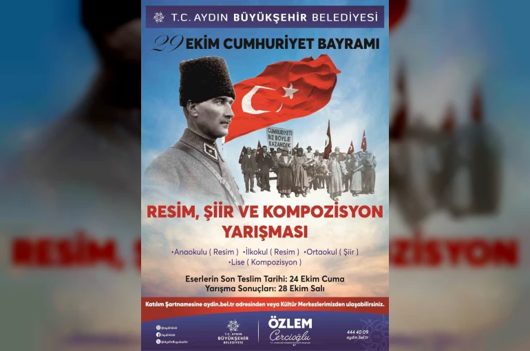 Büyükşehir’den 29 Ekim temalı yarışma