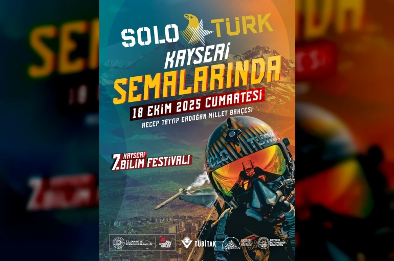 Büyükşehirin bilim festivali gökyüzünde Solotürk ile taçlanacak
