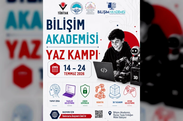Büyükşehir’in Bilişim Akademisi yaz kampı için başvurular başladı
