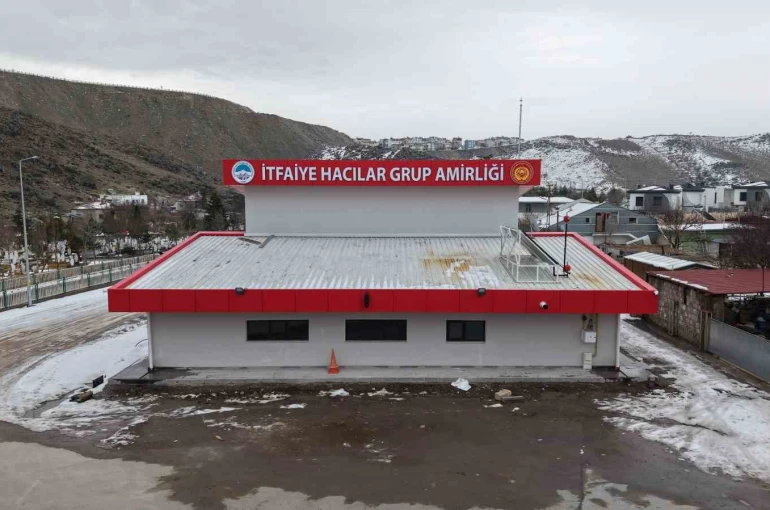 Büyükşehirin bölgede etkin rol üstlenecek itfaiye grup amirliği binası, açılışa gün sayıyor