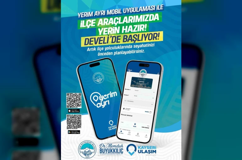 Büyükşehir’in konforlu ulaşım uygulaması ’yerim ayrı’ şimdi de Develi’de