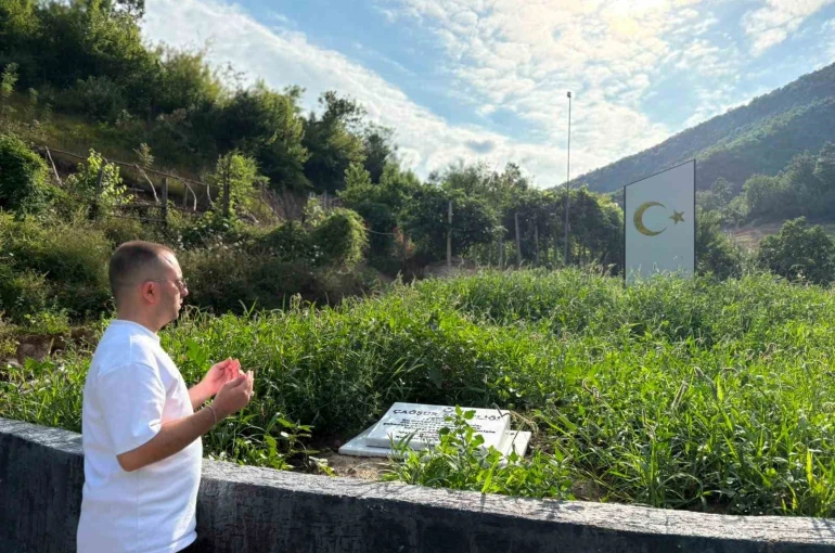 Çağşur Şehitliği yeniden düzenlendi