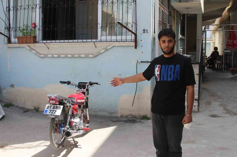 Çalınan motosikletinin peşine düştü, hırsızlara yetişemedi 