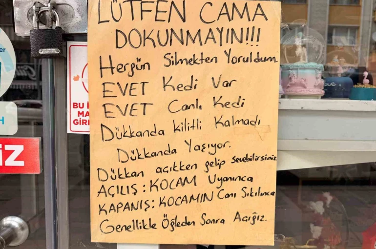 Cam silmekten yorulan kadından hem güldüren hem düşündüren bilgilendirme