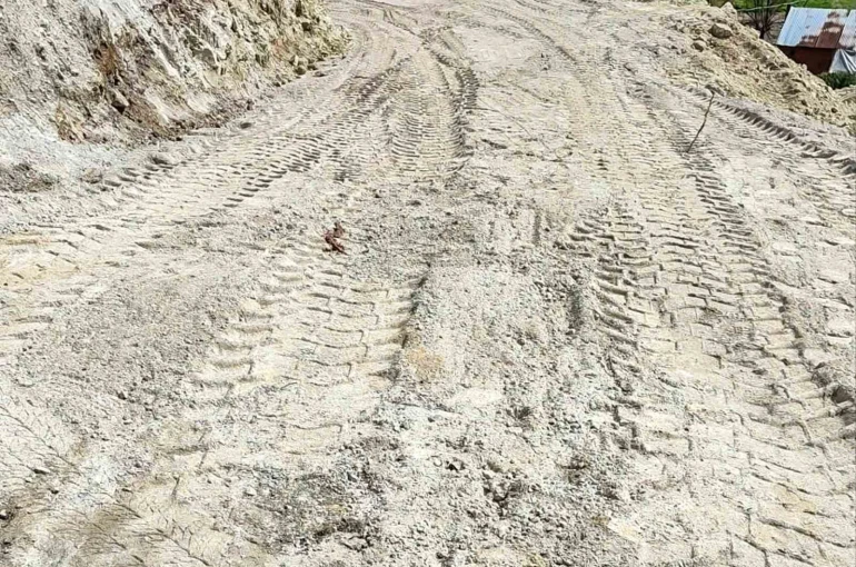 Çameli Belediyesinde engelli vatandaşlar için yol çalışması