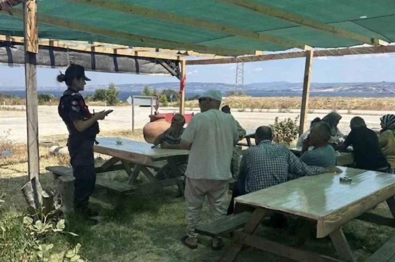 Çanakkale’de 260 jandarma personeli ile göçmen kaçakçılığı denetimi