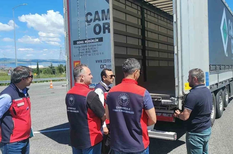 Çanakkale’de Kurban Bayramı öncesi denetimler devam ediyor