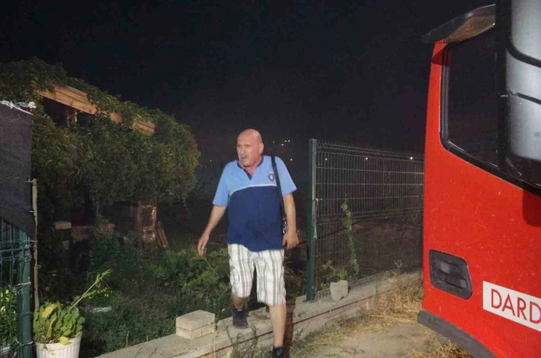 Çanakkale’de tarım arazisindeki yangın kontrol altına alındı