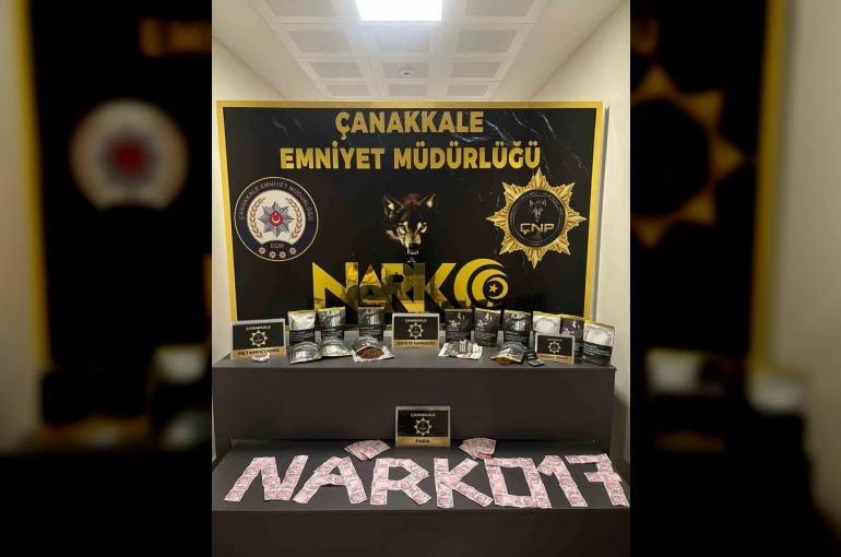 Çanakkale’de uyuşturucu operasyonunda 2 tutuklama