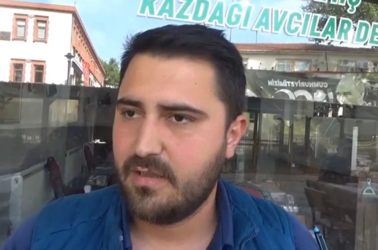 Çanakkale’de yavru karaca görüntülendi