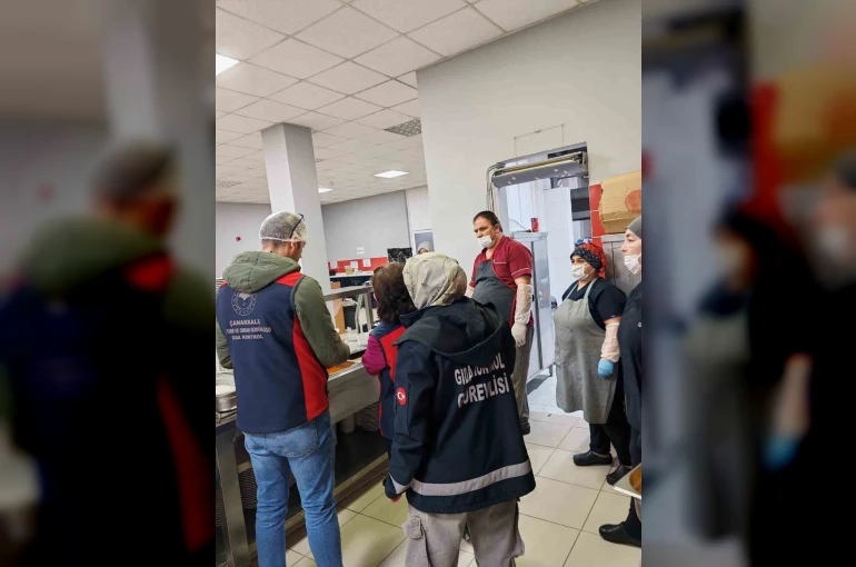 Çanakkale’de yurt yemekhanelerine eş zamanlı denetim