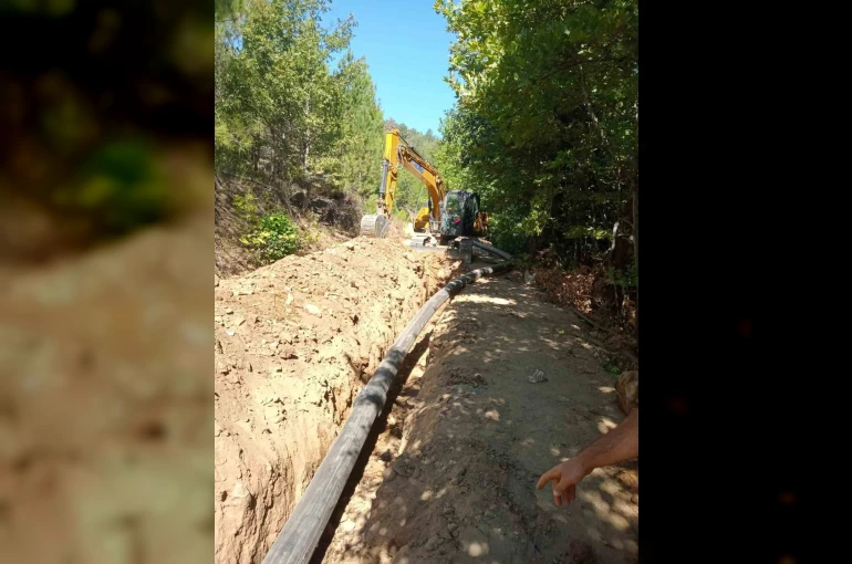 Çanakkale’nin 14 köyü Kazdağları’nın suyuyla buluştu