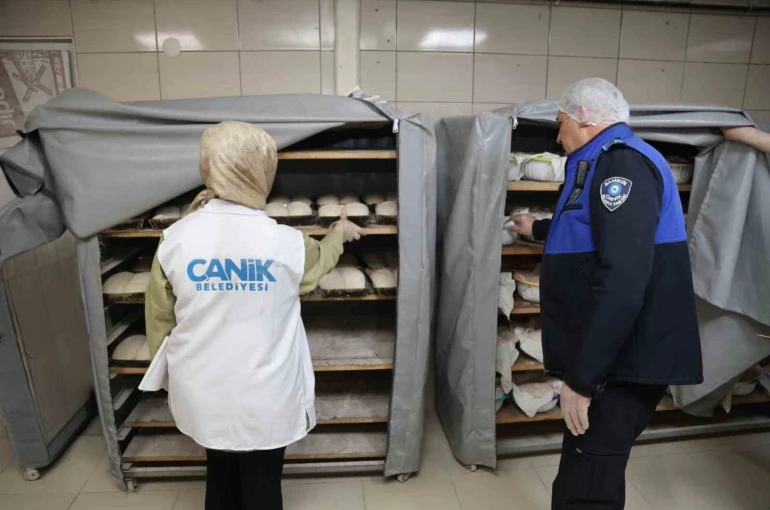 Canik’te fırınlara Ramazan denetimi