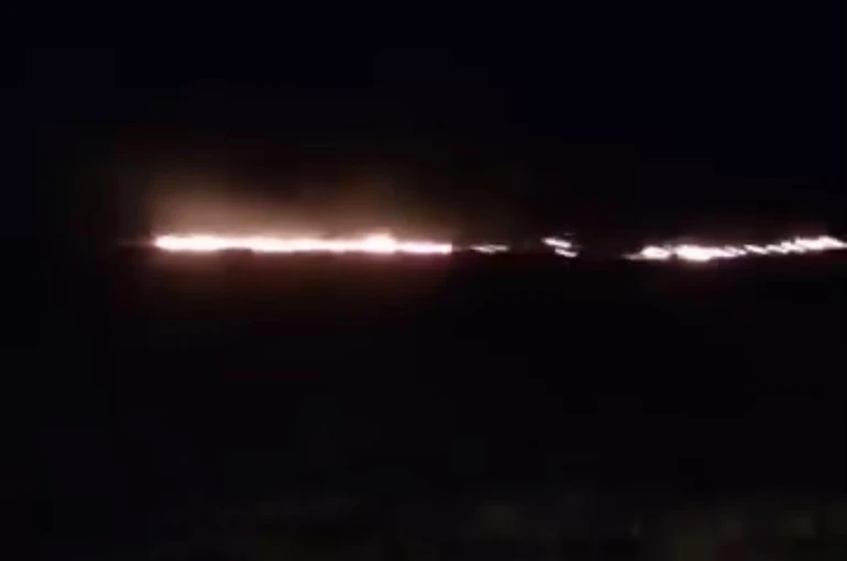 Çankırı’da çıkan anız yangını korkuttu