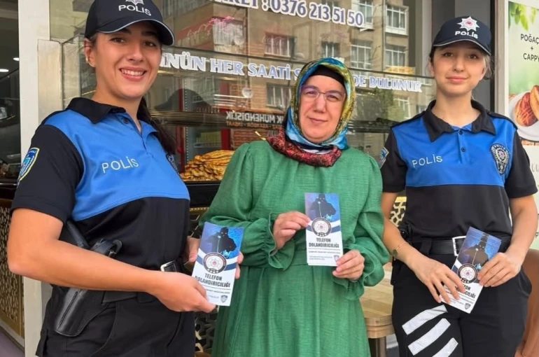 Çankırı’da vatandaşlar dolandırıcılığa karşı uyarıldı