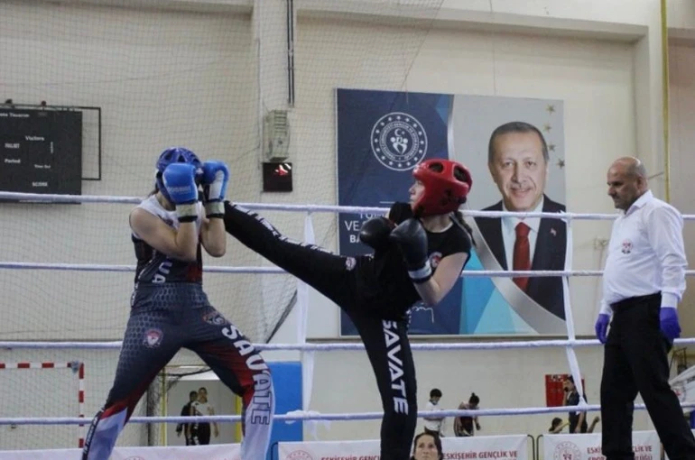 Çankırılı genç sporcular, savate sporunda başarılarıyla göz dolduruyor