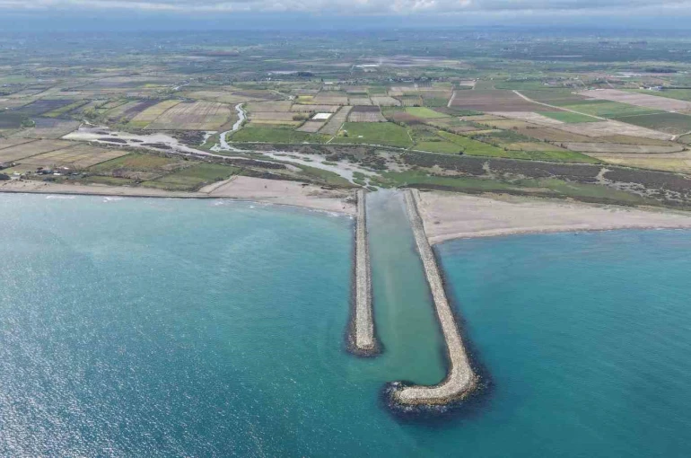 Çarşamba Dumanlı Denize Çıkış Yapısı tamamlandı