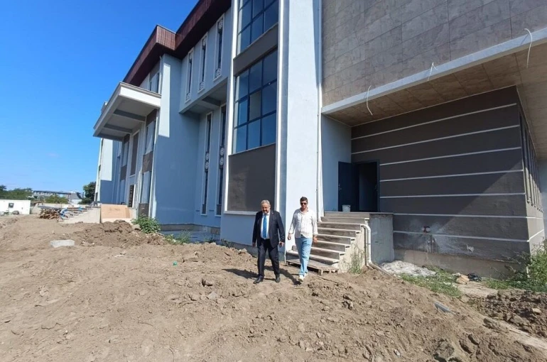 Çarşamba Hükümet Konağı inşaatında sona doğru
