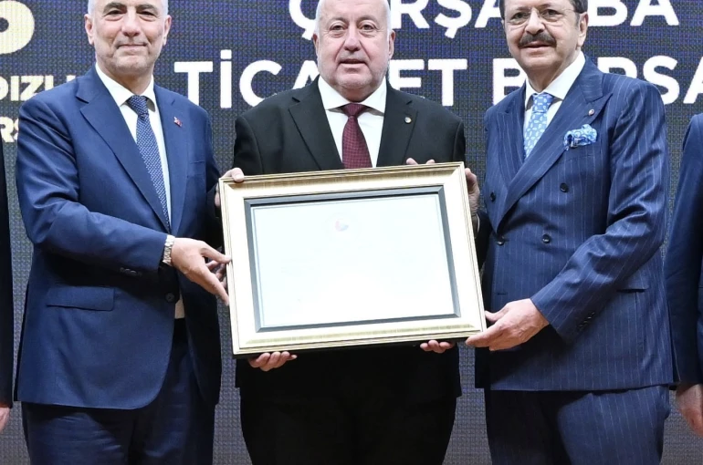 Çarşamba Ticaret Borsası ’5 yıldızlı borsa’ statüsünü korudu