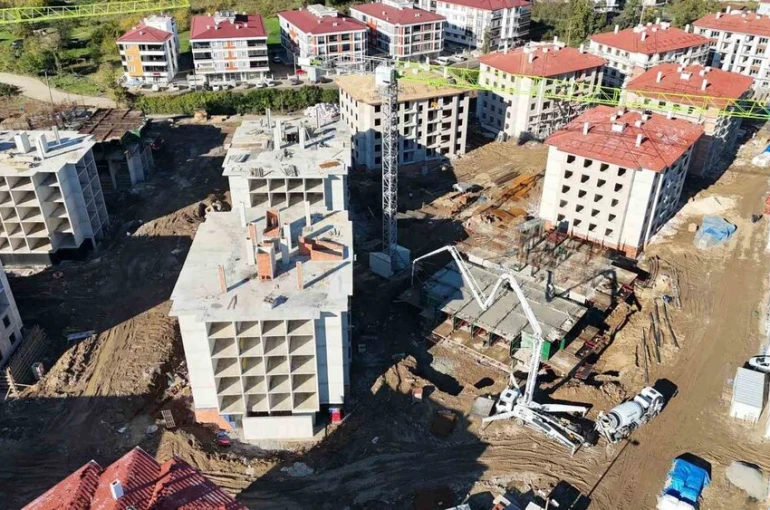 Çarşamba’da 615 konutluk proje yükseliyor