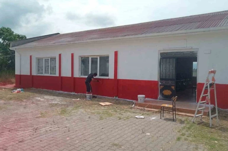 Çarşamba’da Ahubaba Ortaokulu yenilendi