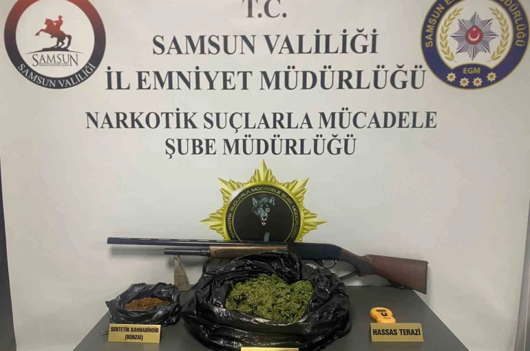 Çarşamba’da uyuşturucu operasyonu
