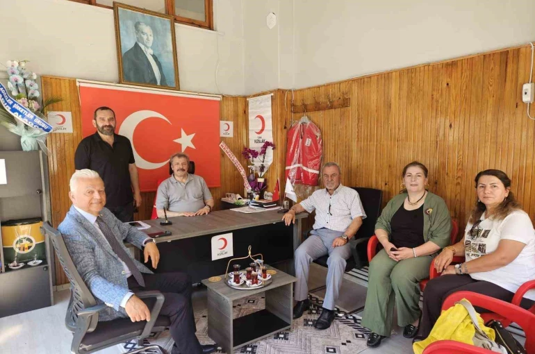 Çaycuma Kent Konseyi’nden Kızılay Şubesine Ziyaret