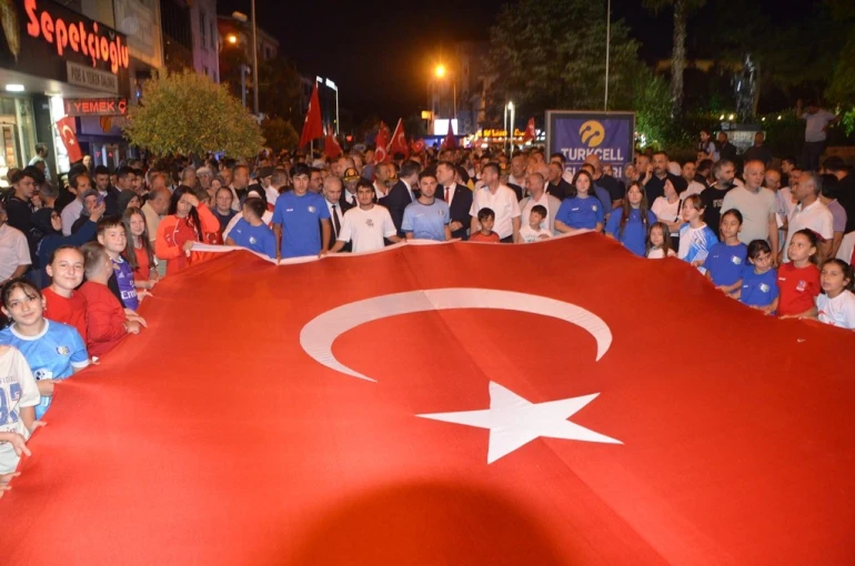 Çaycuma’da 15 Temmuz Demokrasi ve Millî Birlik Günü programı düzenlendi