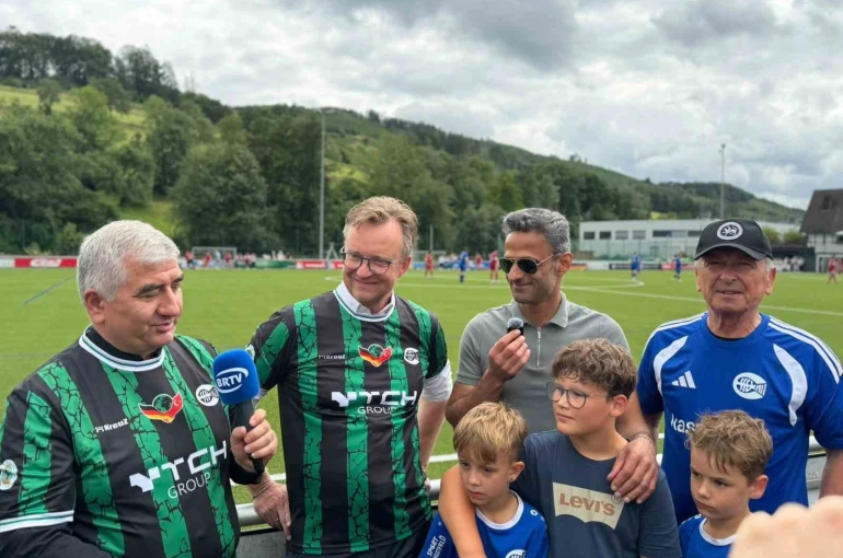 Çaycumaspor ile SSV Elspe arasında dostluk kazandı