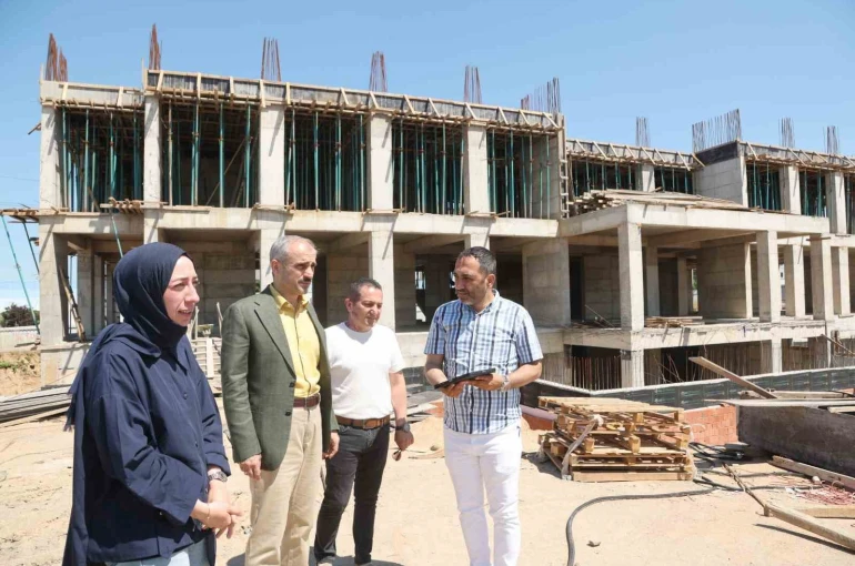 Çayırova’da yapımı süren meslek lisesi eğitim altyapısını güçlendirecek