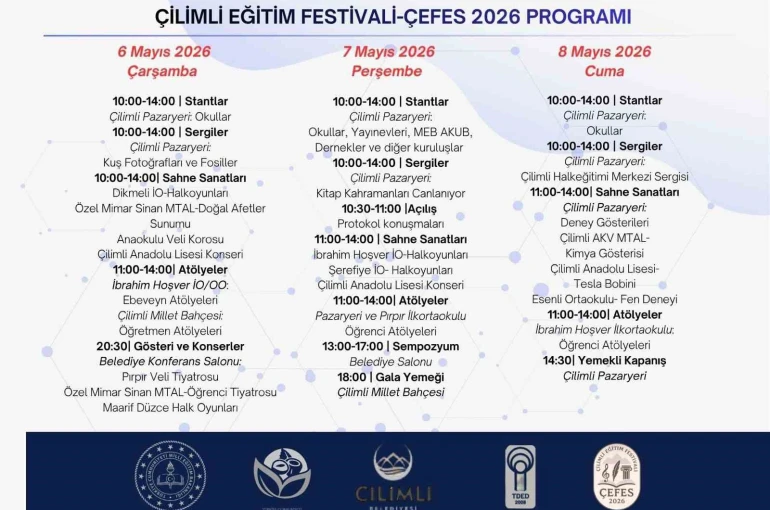 ÇEFES 2026 için geri sayım başladı