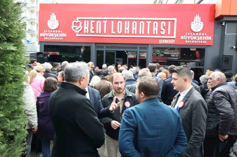 Çekmeköy Kent Lokantası hizmete başladı