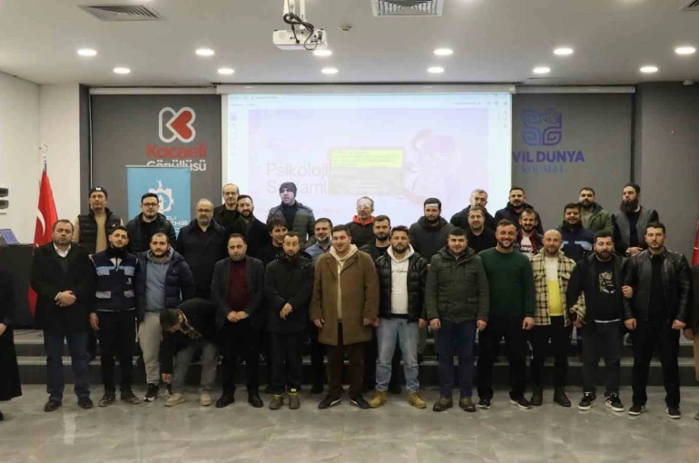 Cenaze hizmetleri personeline psikolojik sağlamlık eğitimi