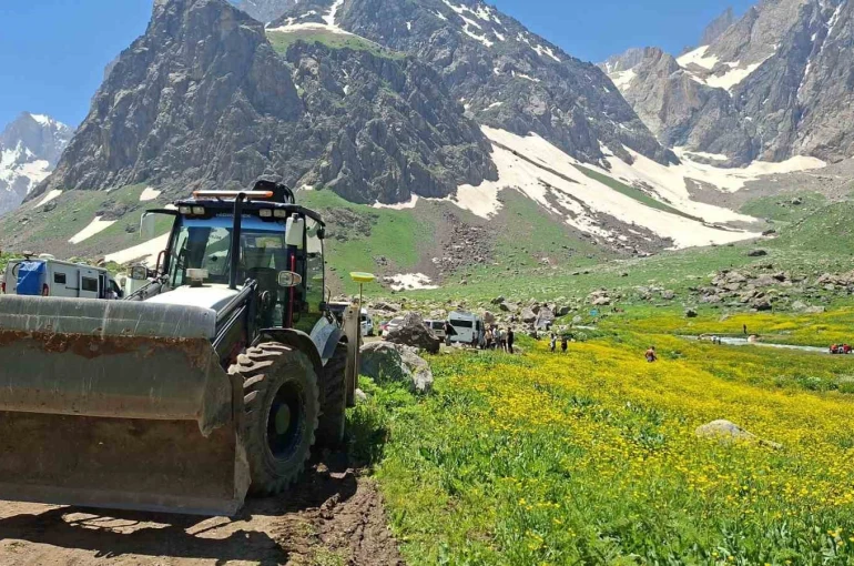 Cennet Cehennem Vadisi’nde güreş finali heyecanı